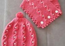 Baston işi kız çocuk örgü atkı boyunluk Baston işi kız çocuk örgü atkı boyunluk