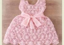 Tığ işi kız çocuk örgü elbise Tığ işi kız çocuk örgü elbise