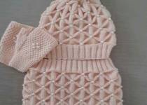 İncili kışlık örgü takım İncili kışlık örgü takım