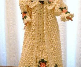 Barbie örgü bebek elbiseleri