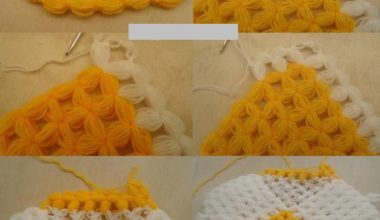 İki renkli örgü lif