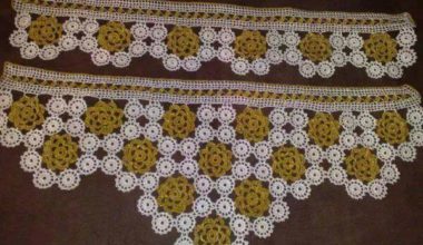 Simli havlu kenarı modeli