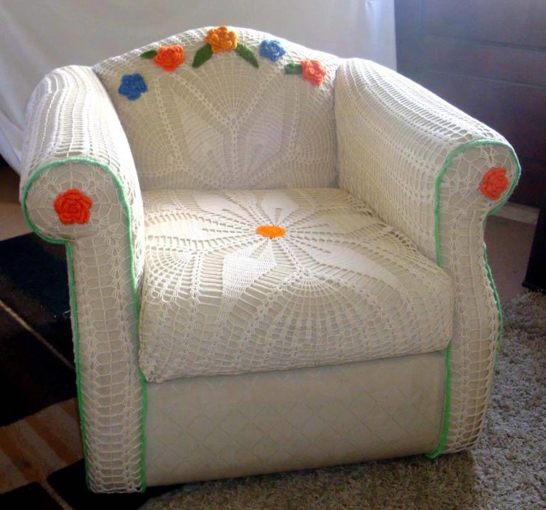 Koltuklarınız için dantel örgüler