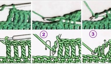 Tığ ile örgü dolgu yapma