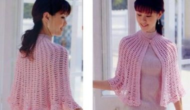 Pembe bayan omuz şalı