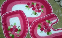 Banyolar için örgü klozet takımı