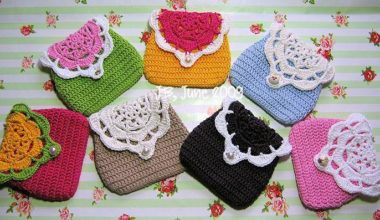 Tığ işi örgü cüzdan