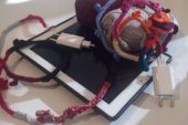 Tablet kabloları için örgü
