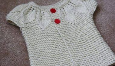 Örgü çocuk yelek modeli