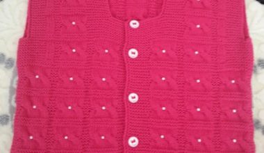 Pembe kız çocuk yelek