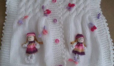 Kız çocuk el örgüsü kız çocuk yelek