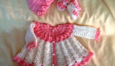 Pembe beyaz kız çocuk hırka