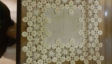 Dantel örgü örtüler