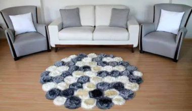 Sakallı ipten örgü paspaslar