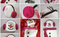 Kardan adamlı bebek tulumu