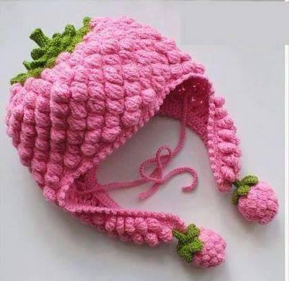 Kız çocuk örgü bere