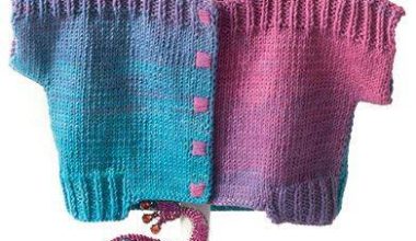 Kız çocukları için örgü çocuk bolero