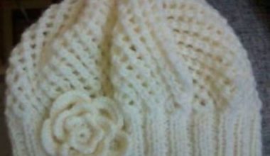 Kışlık örgü bere