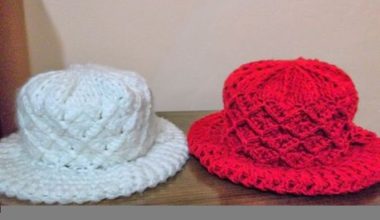 Kışlık örgü şapka modeli