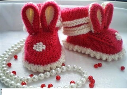 Tavşanlı örgü patik