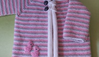 Haroşa örgü çocuk hırka