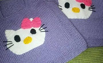 Hello kity çocuk süveter