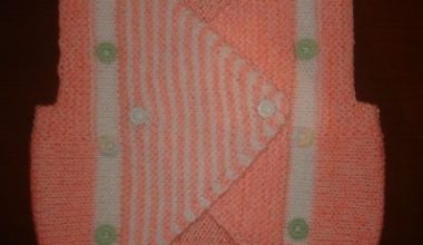 Kışlık örgü iki renkli çocuk yelek