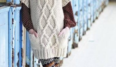 Pirinç işi örgü bayan tunik modelleri