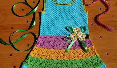 Tığ işi örgü elbiseler