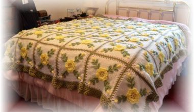 Yataklarınız için örgü battaniyeler