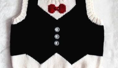 Erkek çocukları için örgü süveter