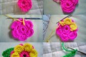 Rengarenk çiçek motifleri