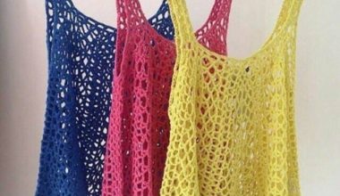 Askılı yazlık örgü bayan bluz