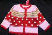 Bebek hırka modeli