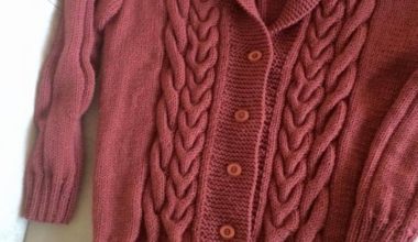 Kışlık örgü hırka modelleri