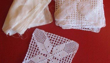 Dantel masa örtüsü yapma