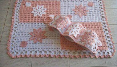 Banyolarınıza örgü paspas modeli