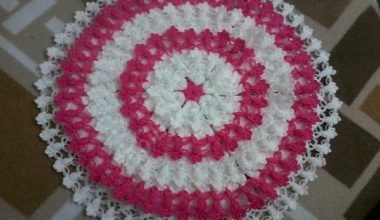 Pembe beyaz örgü lif modelleri