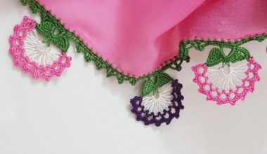 Tığ işi oya modeli