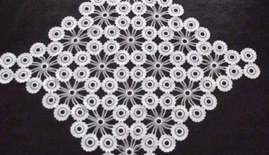 Motifli dantel vitrin takımı