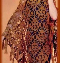 sal modelleri kahverengi yunlu iplerle simli suslu desenli motifli bayanlara hos harika modeller