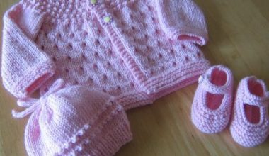 Pembe bebek çocuk hırkası