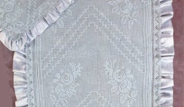 Dantel örgü seccade modelleri