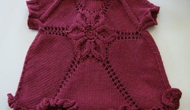 Kız çocukları için örgü bluz