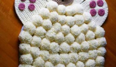 Ayıcıklı örgü paspas