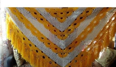 Örgü şal modelleri