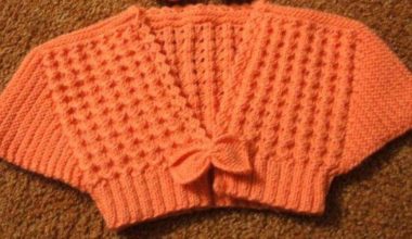 Bayan örgü bolero modeli