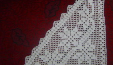 Dantel bohça kenarları modelleri