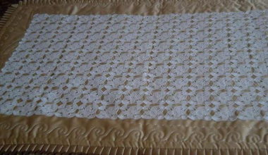 Dantel örgü seccadeler