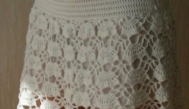 Beyaz dantel etek modelleri